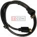 Шнур HDMI угловой (чёрный)