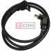 Шнур HDMI угловой-угловой (чёрный)
