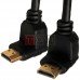Шнур HDMI угловой-угловой (чёрный)