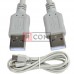 Шнур USB TCOM, штекер A - штекер А, Vers- 2.0, Ø4.5мм, 2м