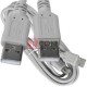 Шнур USB TCOM, штекер A - штекер А, version 2.,0, Ø4.5мм, 3м