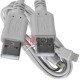 Шнур USB TCOM, штекер A - штекер А, version 2.,0, Ø4.5мм, 3м