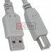 Шнур USB TCOM, штекер A - штекер В, Vers- 2.0, Ø4.5мм, 1.8м, сірий Шнур USB TCOM, штекер A - штекер В, Vers- 2.0, Ø4.5мм, 1.8м, сірий