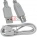 Шнур USB TCOM, штекер A - штекер В, Vers- 2.0, Ø4.5мм, 1.8м, сірий Шнур USB TCOM, штекер A - штекер В, Vers- 2.0, Ø4.5мм, 1.8м, сірий