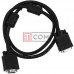 Шнур компьютерный VGA TCOM, штекер HDB 15pin - штекер HDB 15pin, с фильтрами, Ø9мм, 7м