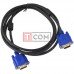 Шнур компьютерный VGA TCOM, штекер HDB 15pin - штекер HDB 15pin, с фильтром, 2м