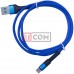 Дата-кабель Samsung USB А - miсroUSB синій Дата-кабель Samsung USB А - miсroUSB синій