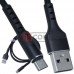 Дата-кабель Samsung USB А - miсroUSB чёрный