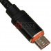 Шкіряний шнур Samsung USB чорний - 1 метр Шкіряний шнур Samsung USB чорний - 1 метр