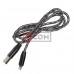 Шнур TCOM штекер USB А - штекер iPhone 6, в сетке, 1м, чёрный