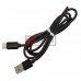 Шнур магнитный TCOM, штекер USB А - штекер USB type C, съёмный, на магните, 1м