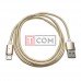 Шнур магнитный TCOM, штекер USB А - штекер USB type C, съёмный, на магните, 1м