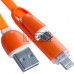 Шнур 2в1 TCOM, штекер USB А - штекер mісго USB + штекер iPhone6, помаранчевий, 1м, в блістері Шнур 2в1 TCOM, штекер USB А - штекер mісго USB + штекер iPhone6, помаранчевий, 1м, в блістері