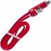 Шнур 2в1 TCOM, штекер USB А - штекер miсro USB + штекер iPhone6, красный, 1м, в блистере