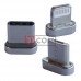 Шнур 3в1 TCOM, штекер USB А - штекер Місго USB + штекер Iphone + штекер USB type C, змінний, на магніті, 1м