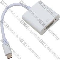 Переходник HDTV 4К (штекер USB type C - гнездо VGA), с кабелем 15см