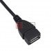 Шнур OTG TCOM, гнездо USB type A - штекер micro USB 5pin угловой, 0.2м