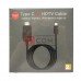 Шнур HDTV 2К TCOM, штекер USB type C - штекер HDMI, 2м, в коробке