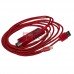 Шнур HDTV 2К TCOM, штекер iPhone linghting - штекер HDMI + штекер USB, 2м+1.2м, в коробке