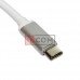 Переходник HDTV 4К TCOM, штекер USB type C - гнездо HDMI, с кабелем 15см, в коробке
