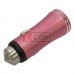 Автомобільна зарядка TCOM, 2 USB 1A + 2.1А, металева, червона, в блістері