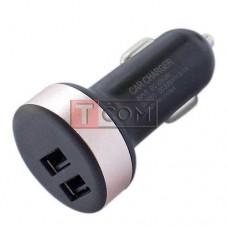 Автомобильная зарядка TCOM 2хUSB, 2.1А, в коробке
