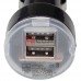 Автомобильная зарядка 2хUSB, 1A+2,1А