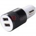 Автомобильная зарядка 2хUSB, 1A+2,4А