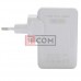 Мережева зарядка TCOM на 4 USВ, AC 220V / DC 5V 6A, біла Мережева зарядка TCOM на 4 USВ, AC 220V / DC 5V 6A, біла