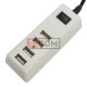 Сетевая зарядка TCOM на 4 USВ, (AC 220V/ DC 5V 4.2A), c кабелем 1,5м, белая