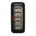 Сетевая зарядка TCOM на 5 USВ, AC 220V/ DC 5V 4.1A, чёрная