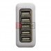 Сетевая зарядка TCOM на 5 USВ, AC 220V/ DC 5V 4.1A, белая