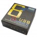 Сетевая зарядка TCOM на 8 USВ, AC 220V/ DC 5V 2x2.4A + 6x1A, c кабелем 1.5м