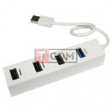 USB-Hub на 4 порта iETOP, USB3.0/2.0, белый