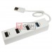 USB-Hub на 4 порта iETOP, USB3.0/2.0, белый