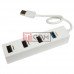 USB-Hub на 4 порта iETOP, USB3.0/2.0, белый