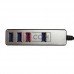 USB-Hub на 4 порта iETOP, USB3.0, серый