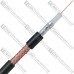 Кабель RG-59 (0,5CU+3,1PE+Al+96/0,12CCA), диам.-6мм, чёрный, 250м