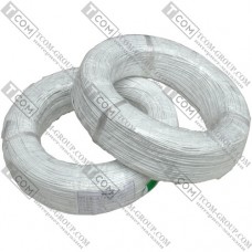 Одножильный силиконовый провод 26AWG (0,15мм.кв.) белый, 305м