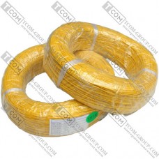 Одножильный силиконовый провод 20AWG (0,5мм/305 метров) жёлтый