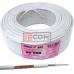 Кабель RG-58U (0,8Cu+2,9PE+Al foil+64x0,12CCA), діам.-5мм, білий, 100м Кабель RG-58U (0,8Cu+2,9PE+Al foil+64x0,12CCA), діам.-5мм, білий, 100м
