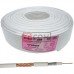Кабель RG-6 EUROSAT (1,02CCS+96/0,12CCA), диам.-6,8мм, белый, 100м