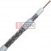 Кабель коаксиальный RG-6 (F690BV) EPLEX, одножильный, CCS, 96%, белый, 100м