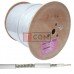 Кабель коаксиальный RG-6 (F690BV) EUROSAT, одножильный, CCS, 96%, белый, 305м