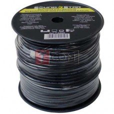 Кабель микрофонный Sound Star 4 жилы, 16×0.20мм, Cu, Ø7.2мм, чёрный, 100м