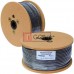 Кабель микрофонный моно Sound Stream 1 жила, 20×0.12мм, Cu, Ø6.5мм, сетка, 100м