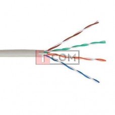 Кабель UTP Сat.5e KW-Link 4×2×(0,5CCA), диам.-5,3мм, серый, 305м, без коробки