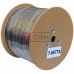Кабель FTP KW-Link, Cat.5e, 4 пари, 0.51мм, CCA, Ø5.8мм, зовнішній з тросом, 305м