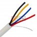 Кабель сигнальный VKcable, 4 жилы, без экрана, 7х0.22мм, Cu, белый, 100м