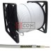 Кабель коаксіальний RG-6U (CS6-004) CommSpace, одножильний, CCS, 80%, білий, 305м